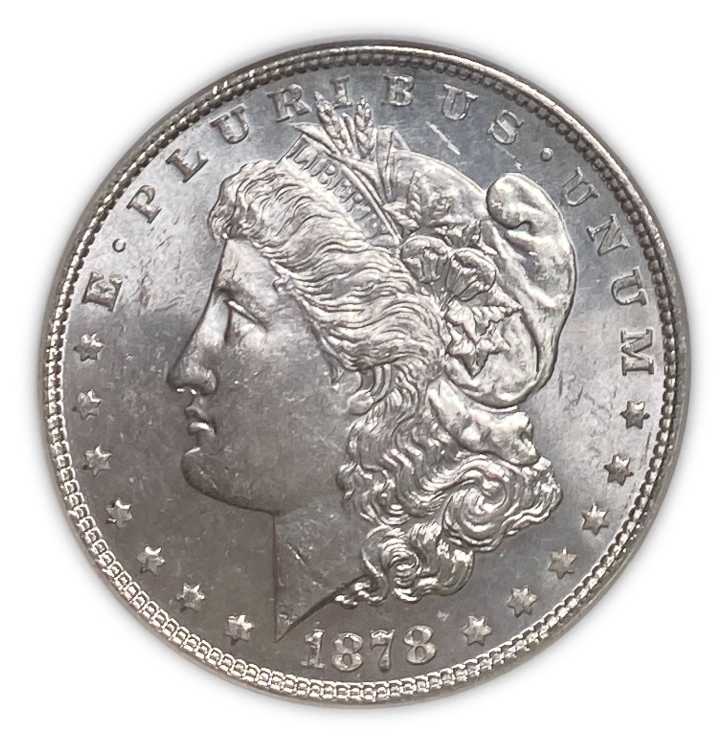 USA - 1 Morgan Dollar 1878 - 3TF REV7 - NGC MS62
The Morgan dollar was a United States dollar coin ... - 1 0