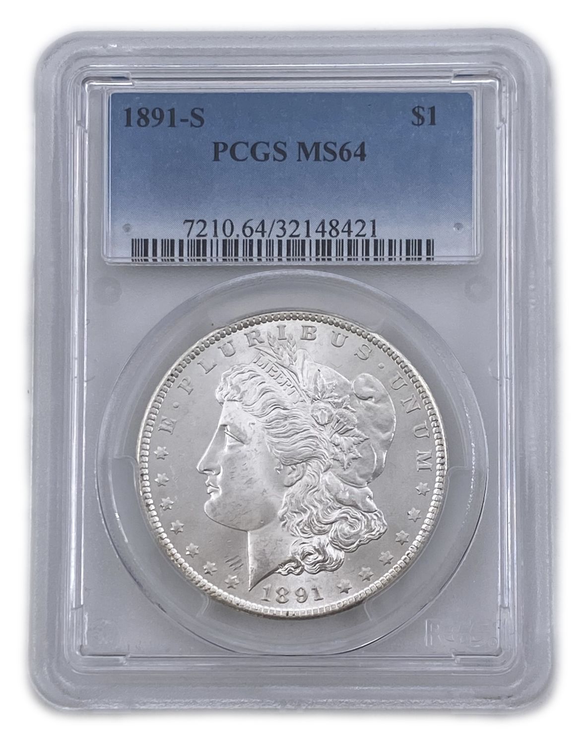 US - 1 Morgan Dollar 1891-S - PCGS MS64 - Silver
The Morgan dollar was a United States dollar ... - 1 2
