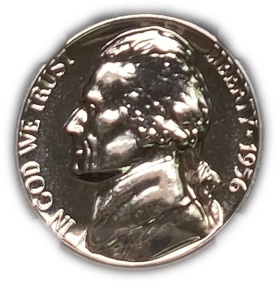 USA - Lot of 3 coins 1, 5, 10 cents 1956 - NGC PF67 - 1 3