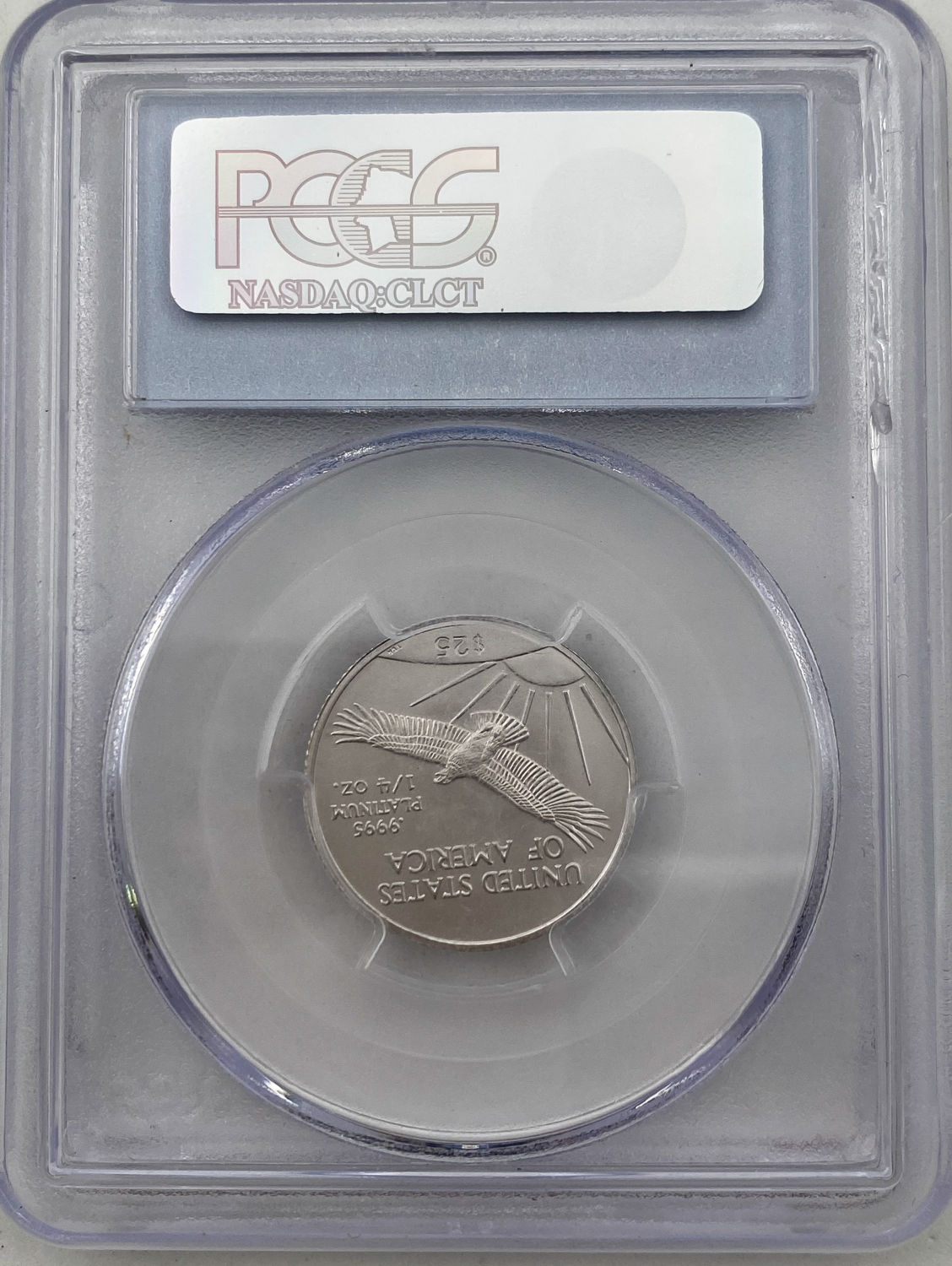 US - 25 Dollar 2004 - Statue of Liberty - PCGS MS69 - Platinum 999, Weight: One Quarter Ounce - 1 3