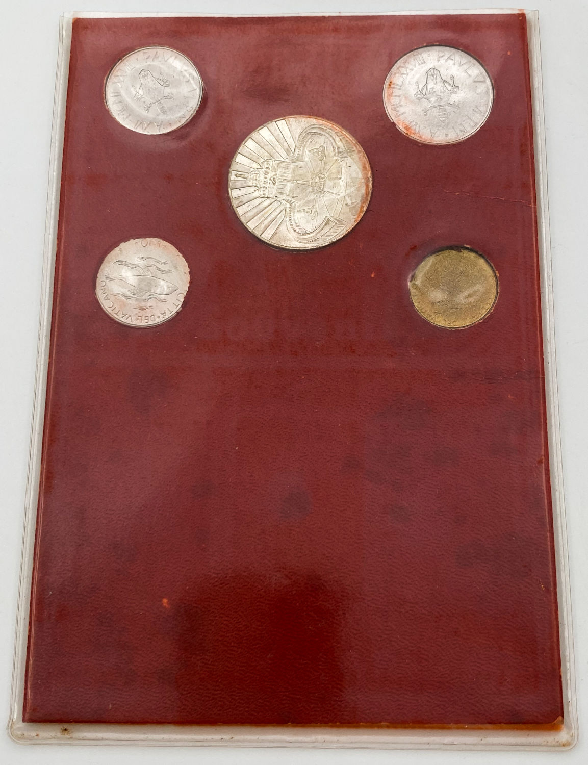 World - a pair of sets, 1999 US coins and the Vatican (medals) that served as a souvenir - 1 4