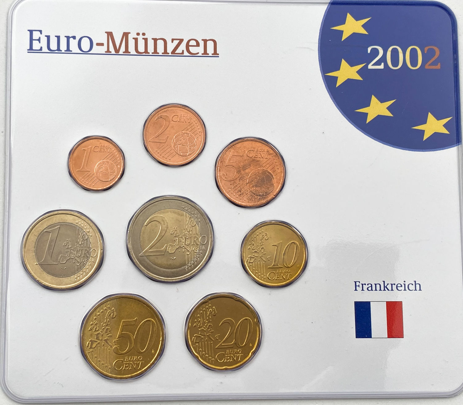 World - Europe - Lot of 12 sets in a special box for coin sets - Eurozone
Germany, Luxembourg ... - 1 11
