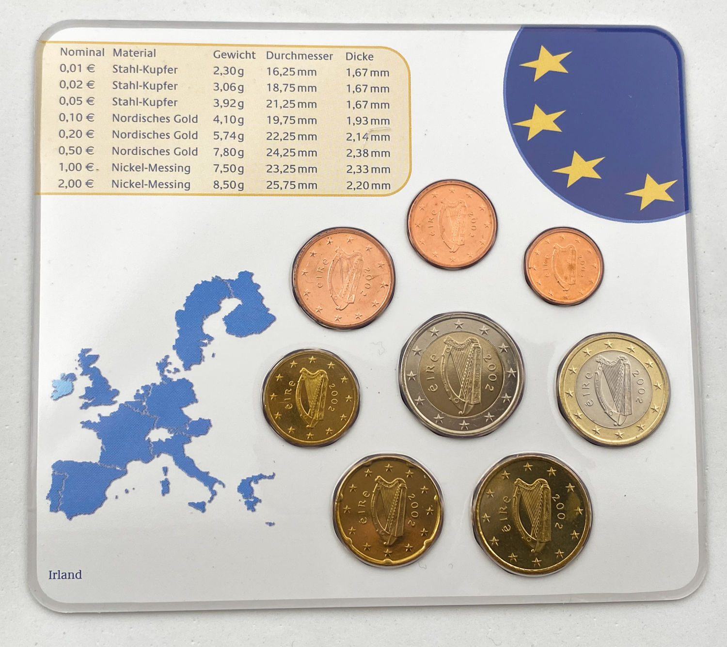 World - Europe - Lot of 12 sets in a special box for coin sets - Eurozone
Germany, Luxembourg ... - 1 22