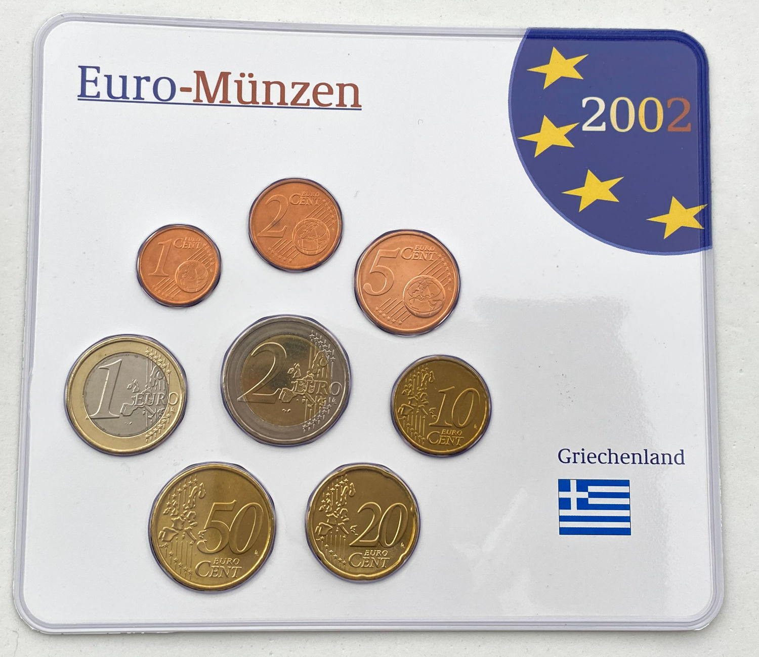World - Europe - Lot of 12 sets in a special box for coin sets - Eurozone
Germany, Luxembourg ... - 1 5