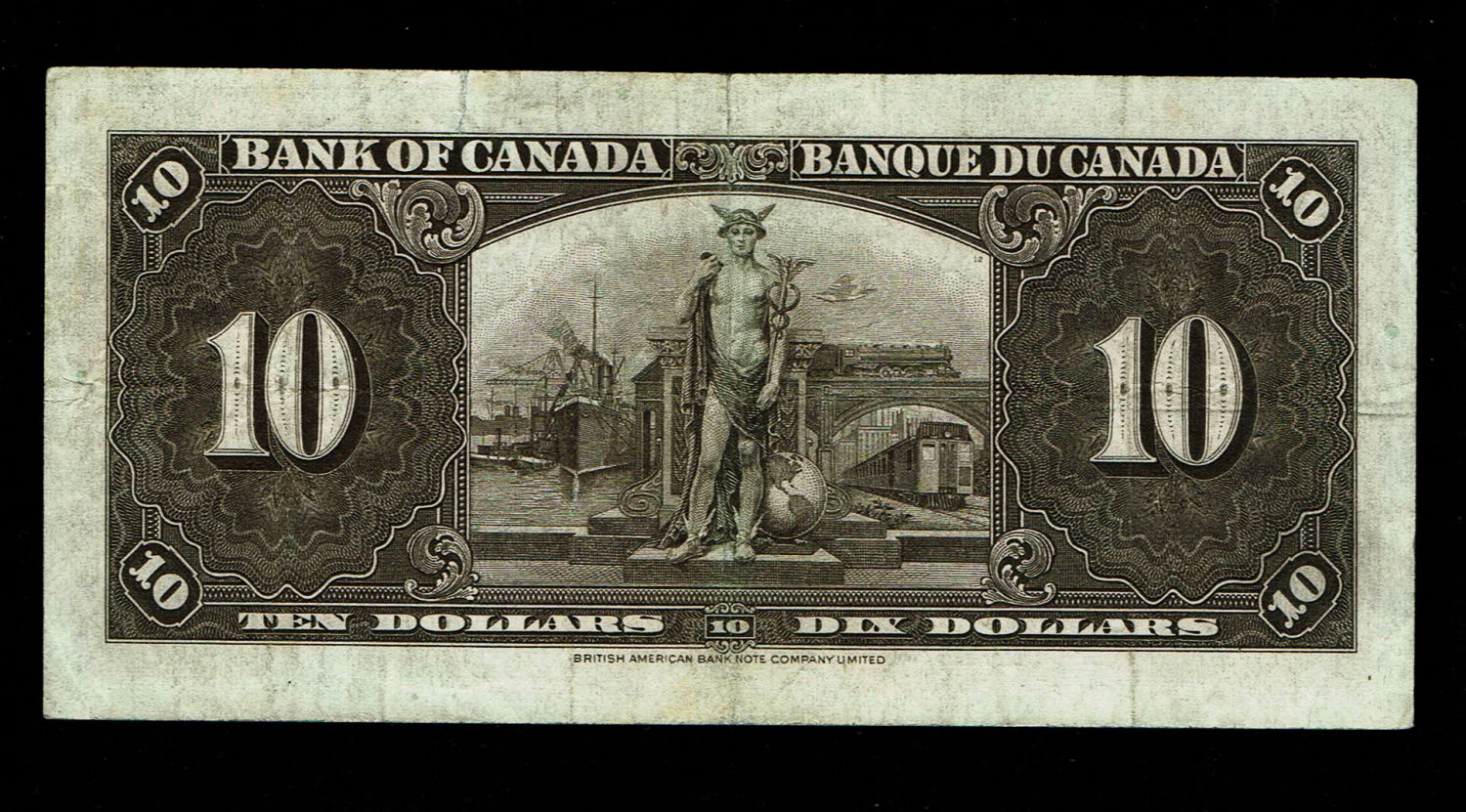Canada - 10 Dollar banknote 1937 - VF - 1 1