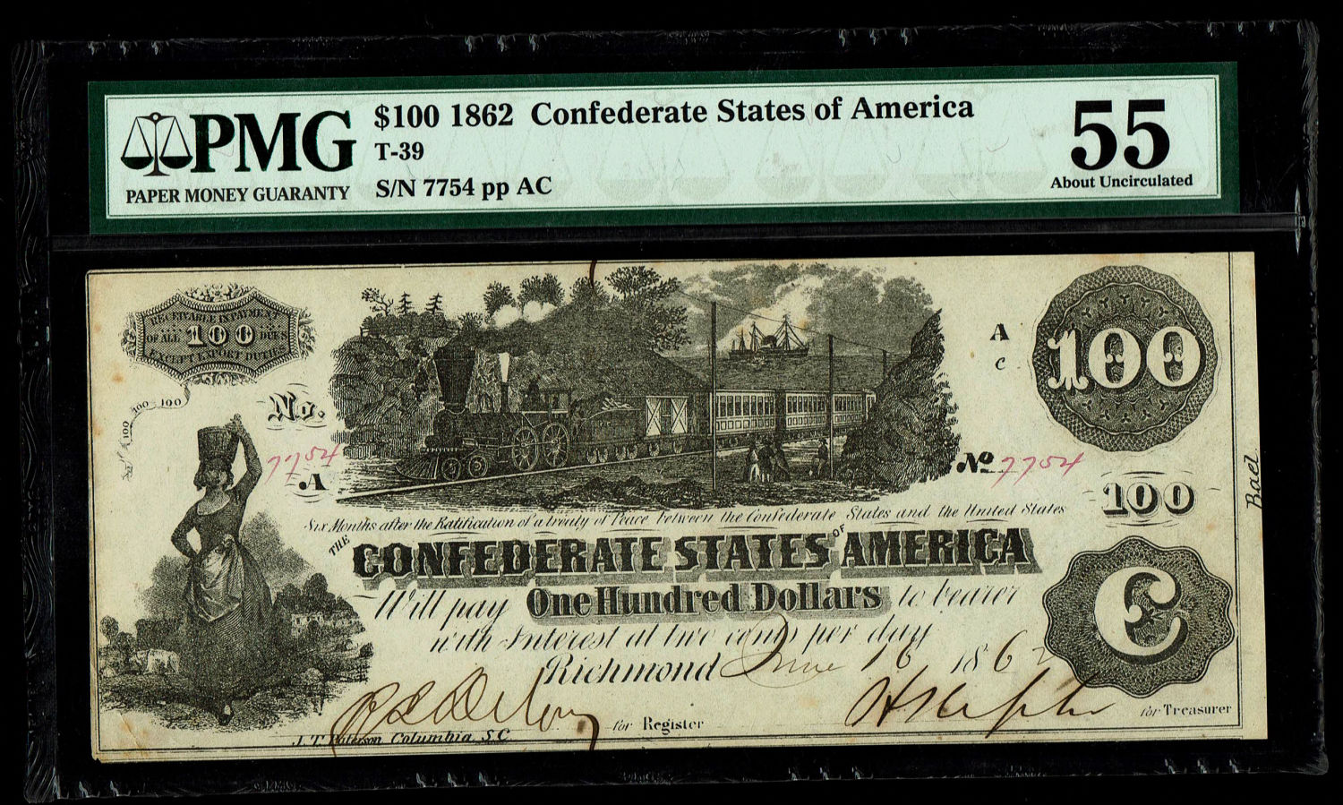 USA - Large lot of 14 Confederation banknotes, begining of United States - different years and different conditions - 1 7
