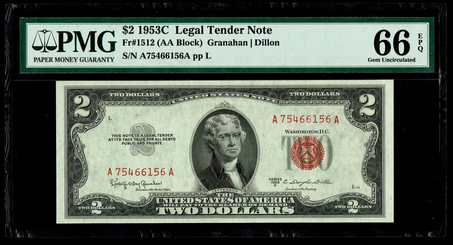 USA - 2 Dollar 1923C - PMG 66 EPQ
The dollar (or US dollar, also known as the US dollar or US ... - 1 0