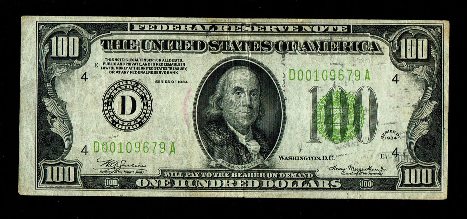 Israel - 100 Dollar 1934 - VF
The dollar (or US dollar, also known as the US dollar or US dollar) ... - 1 0