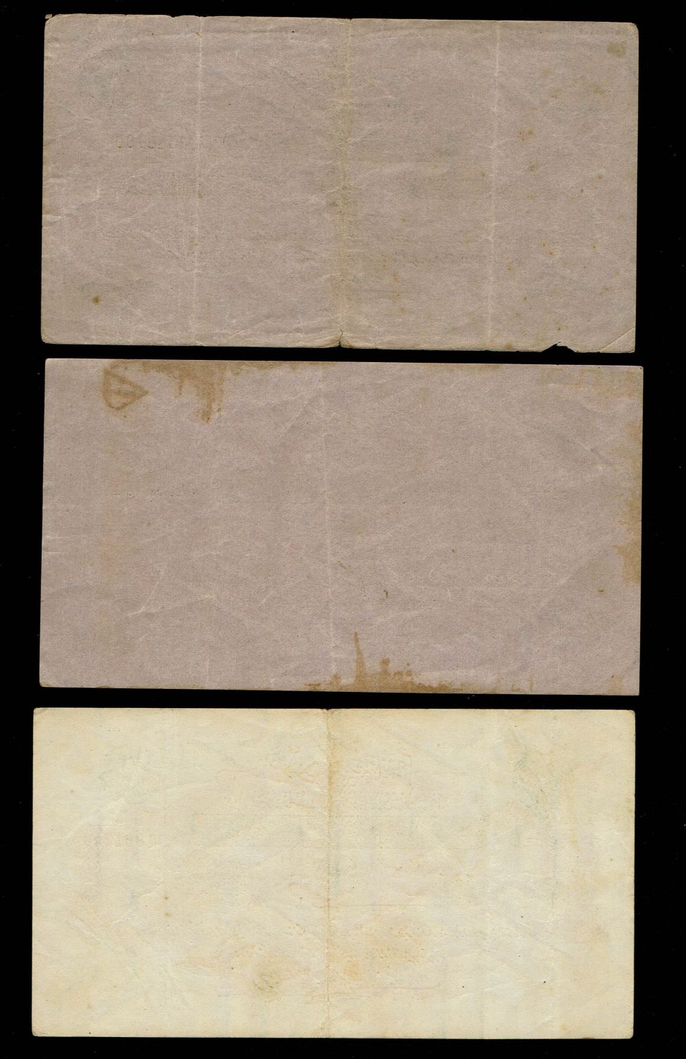 Turkey / Ottoman Empire - 5, 20 Piastres 1915, 1916. 1/4, 1/2 and 2.5 Livres (Pounds) 1915, 1916 - VF-XF - 1 6