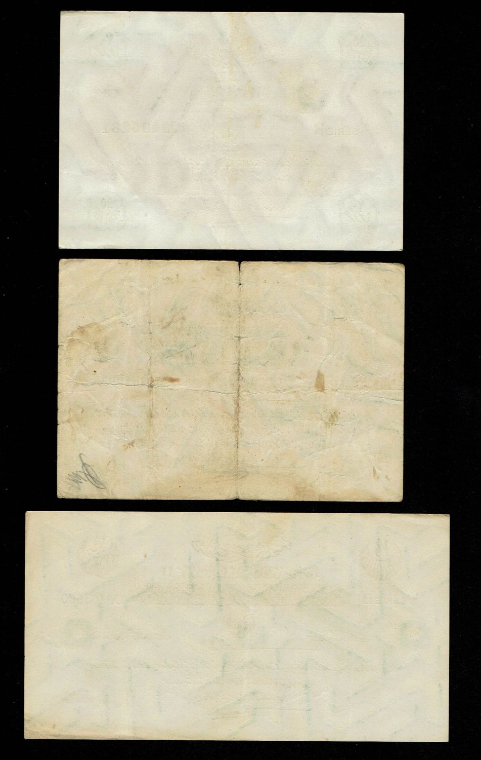 Turkey / Ottoman Empire - 5, 20 Piastres 1915, 1916. 1/4, 1/2 and 2.5 Livres (Pounds) 1915, 1916 - VF-XF - 1 4