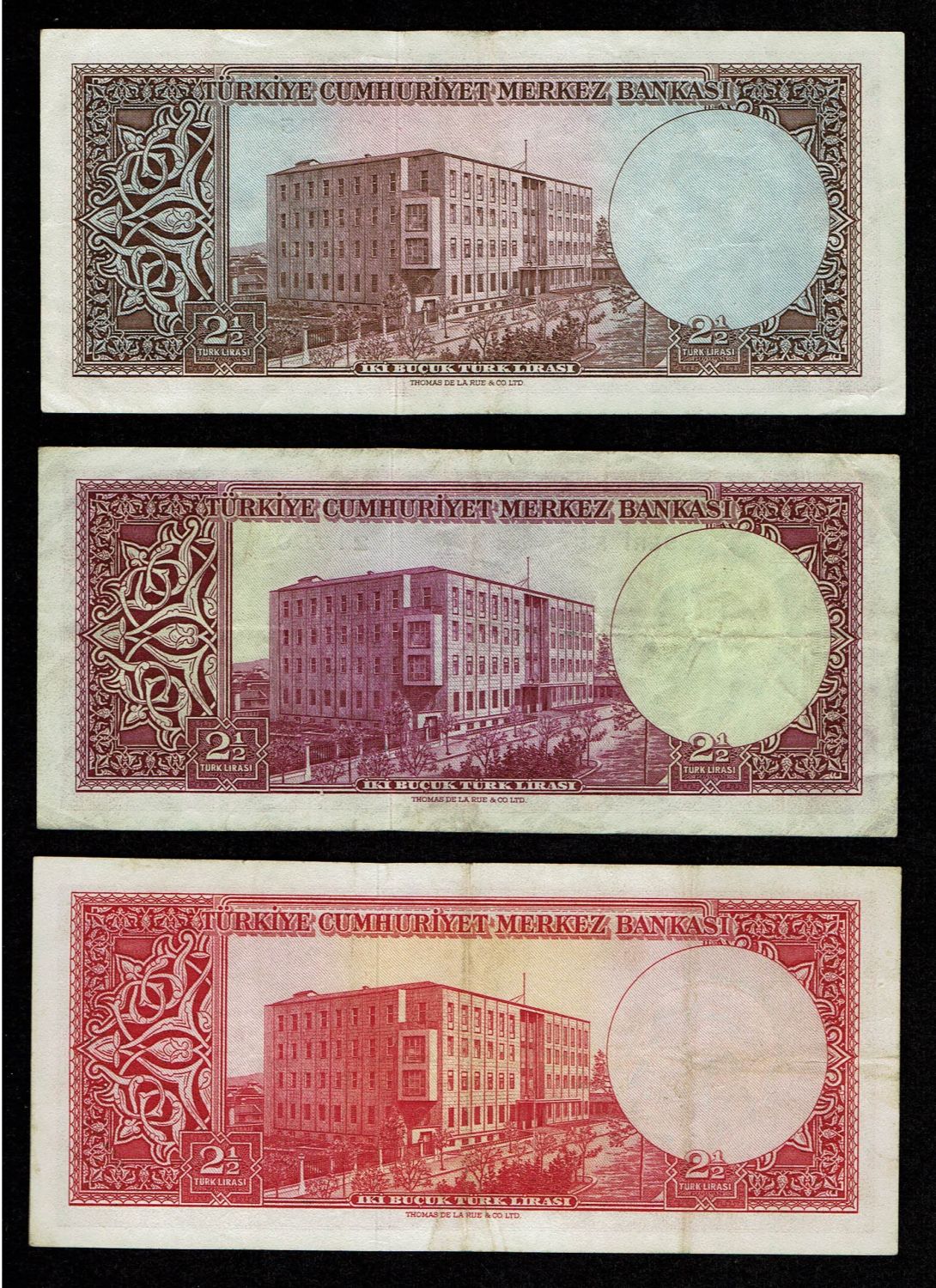 Turkey - 2.5 Lirasi (Pounds) 1930 (= 1952, 1955, 1957) - VF - 1 1