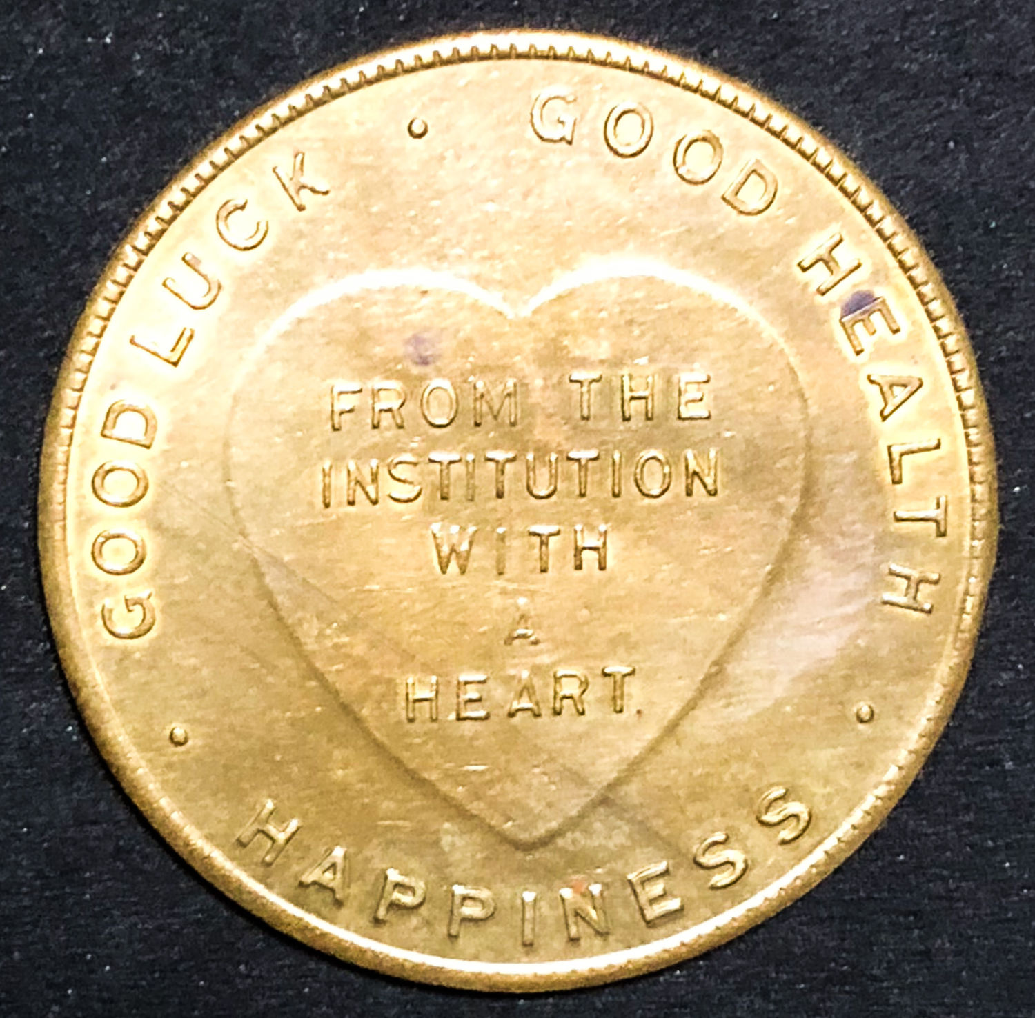 "Good luck" medal - USA - 1955 - 1 1
