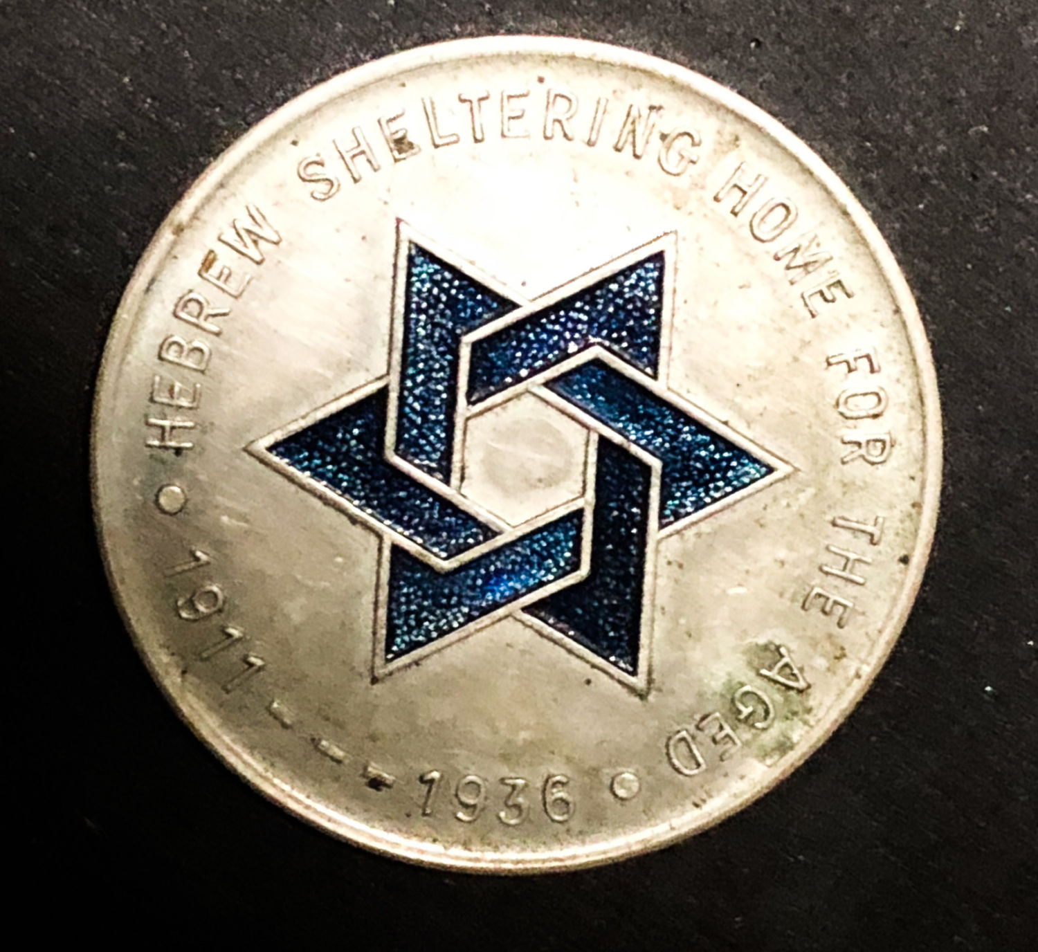 Donation token - Jewish aged home - USA. - 1 1