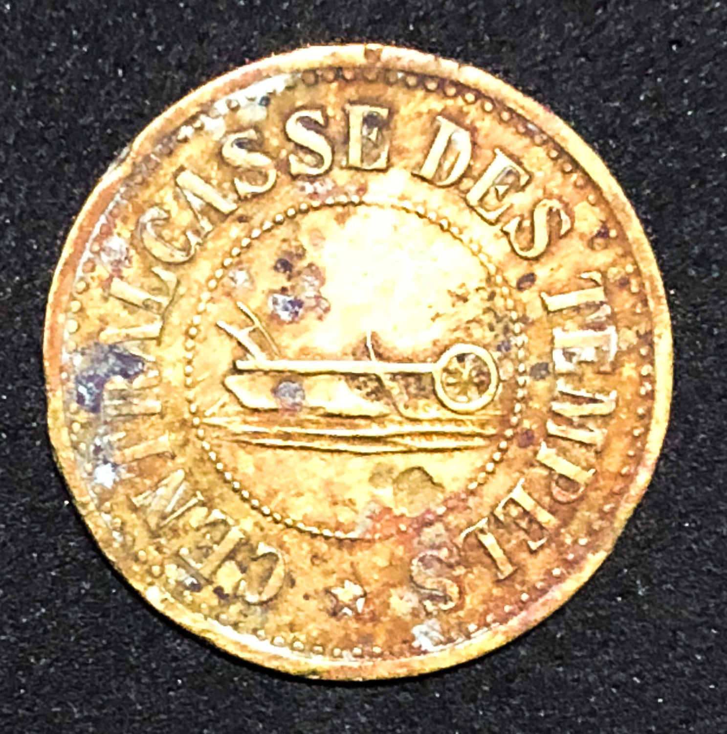Palestine - 20 para - 1880.