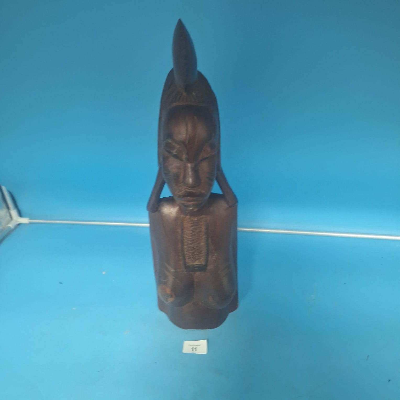 Large Wooden African Carved Figure - 1 1