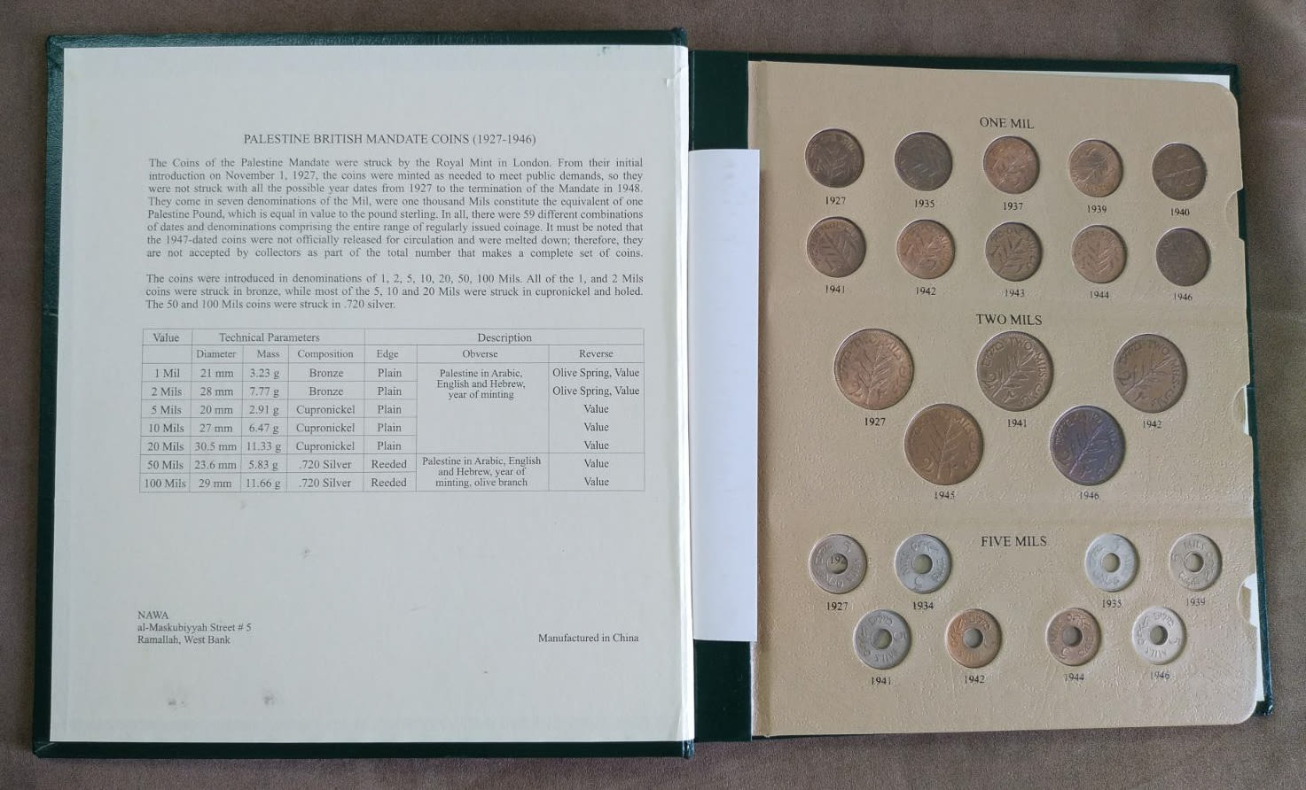 Palestine - 59 coins set. - 1 2