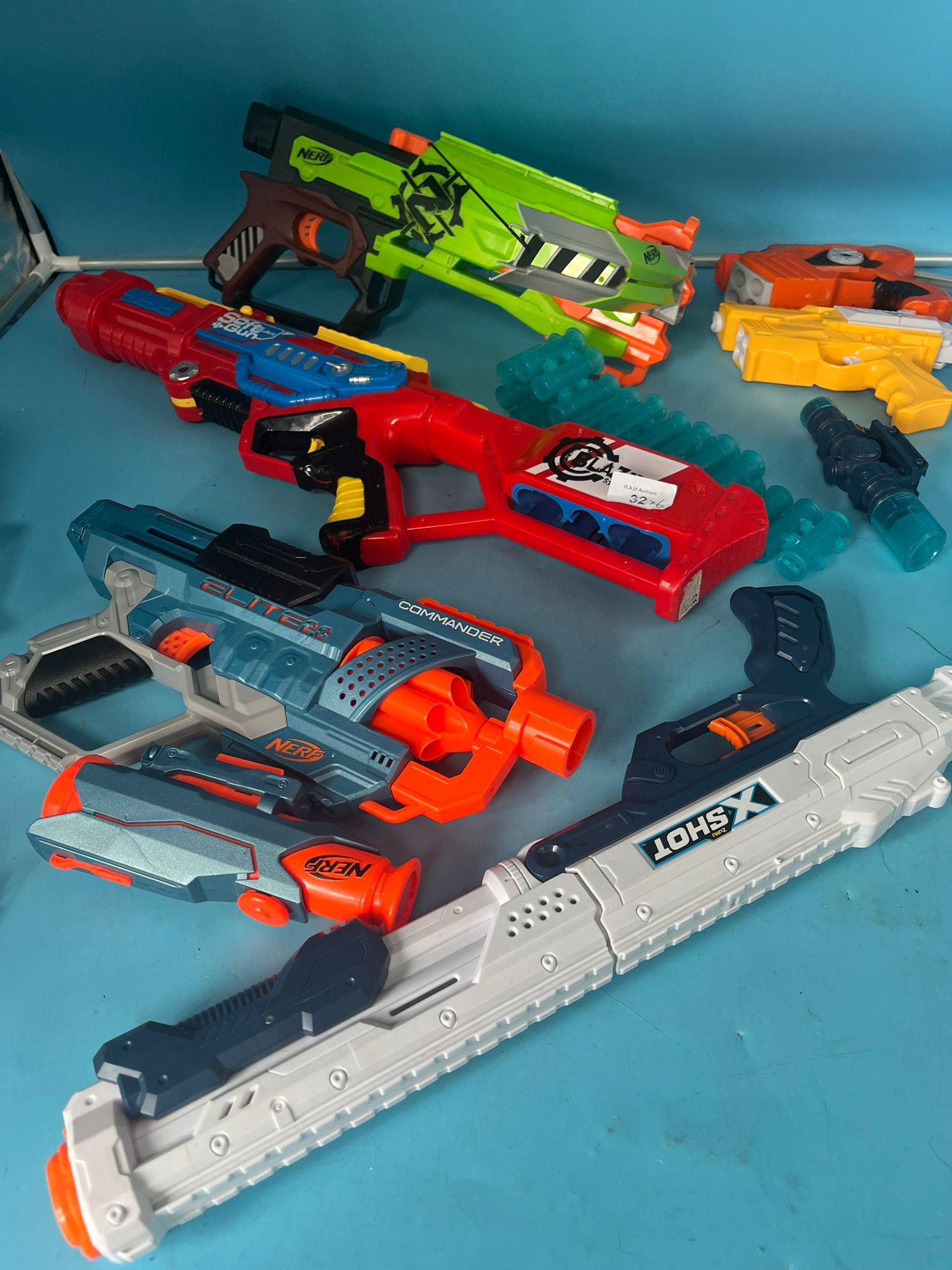 Nerf Guns x4 - 1 2