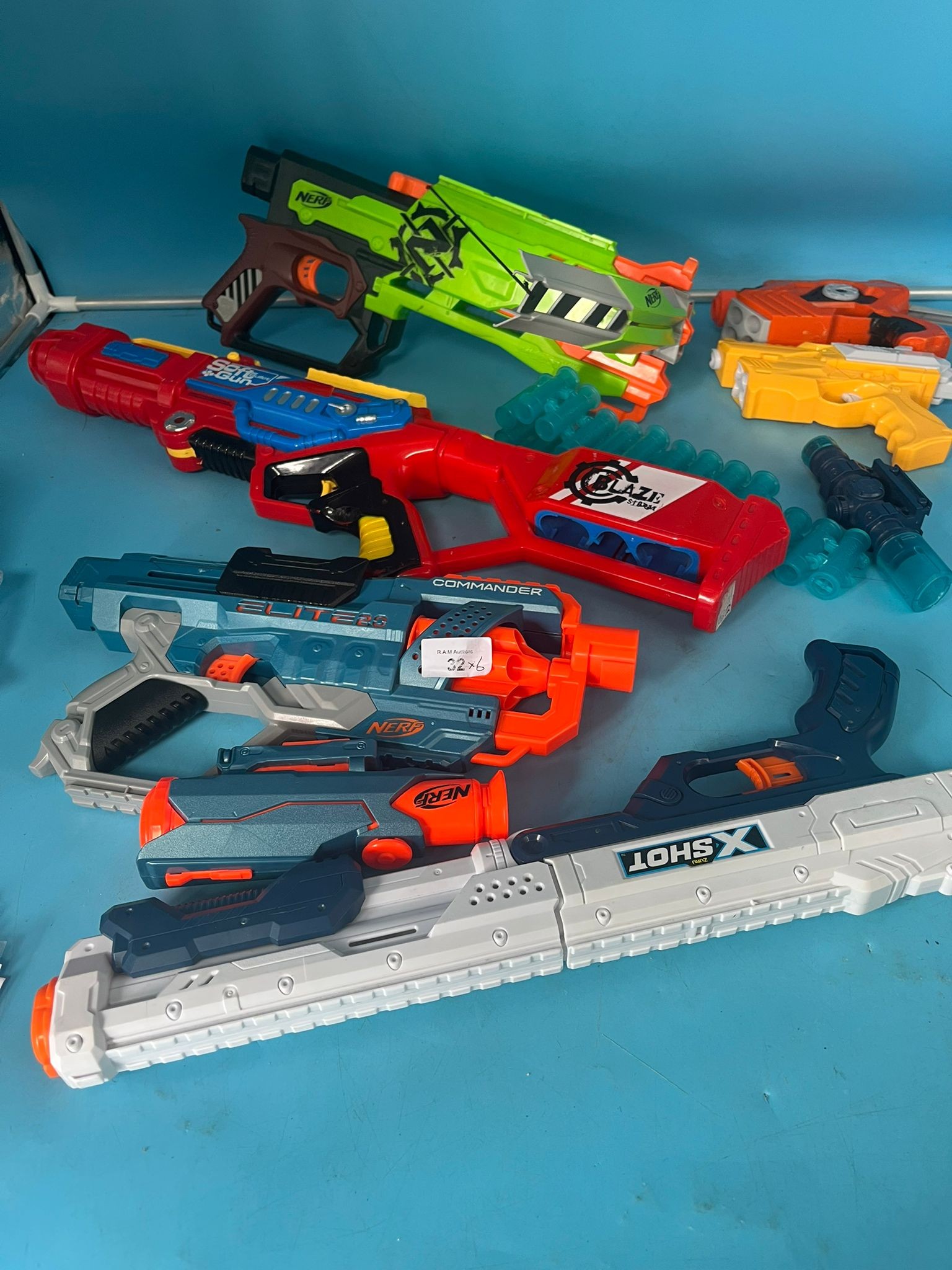 Nerf Guns x4 - 1 0