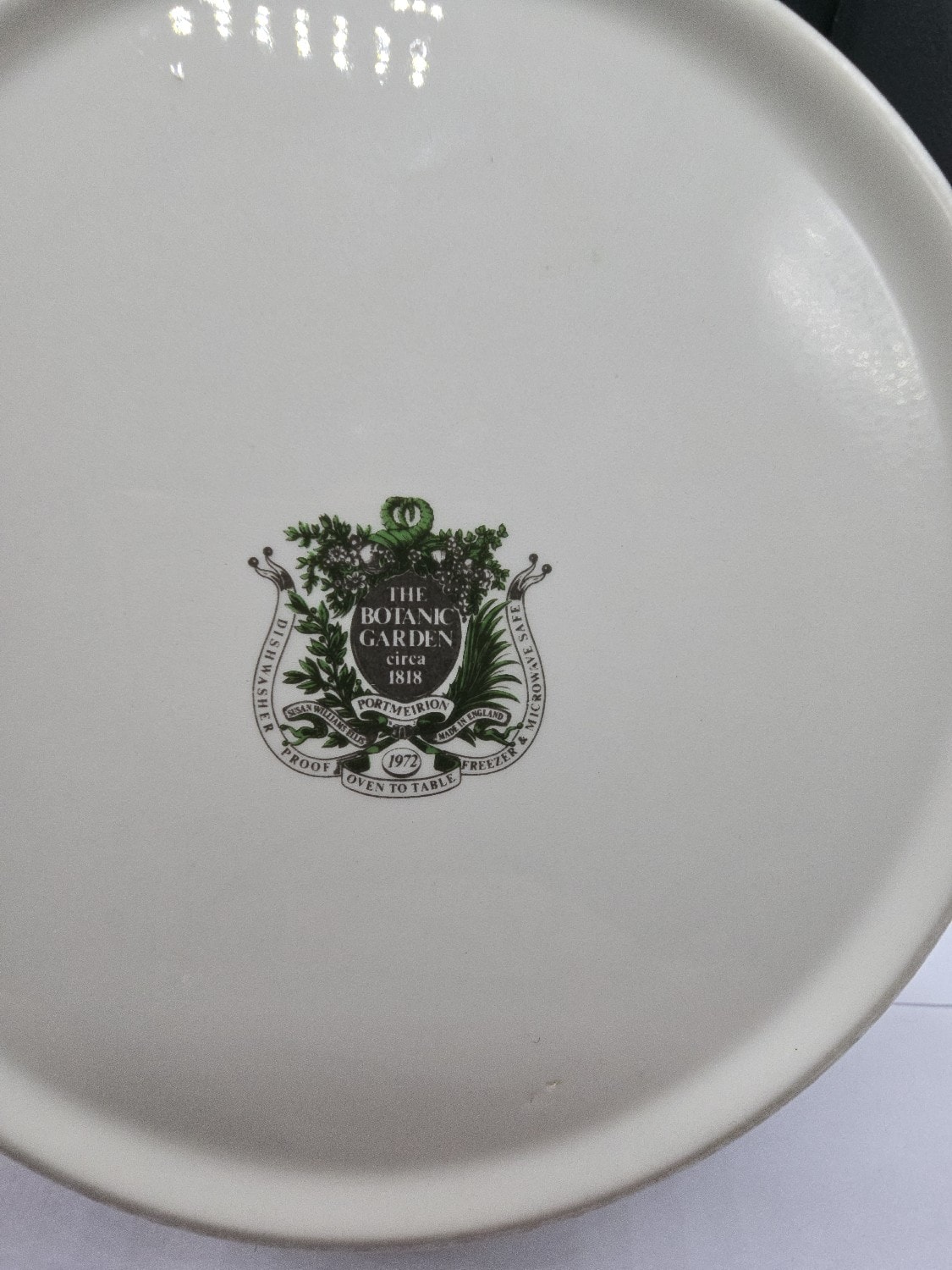 Three Portmeirion Botanic Garden Christmas Plates 1995, 1997 and 1998 - 1 6