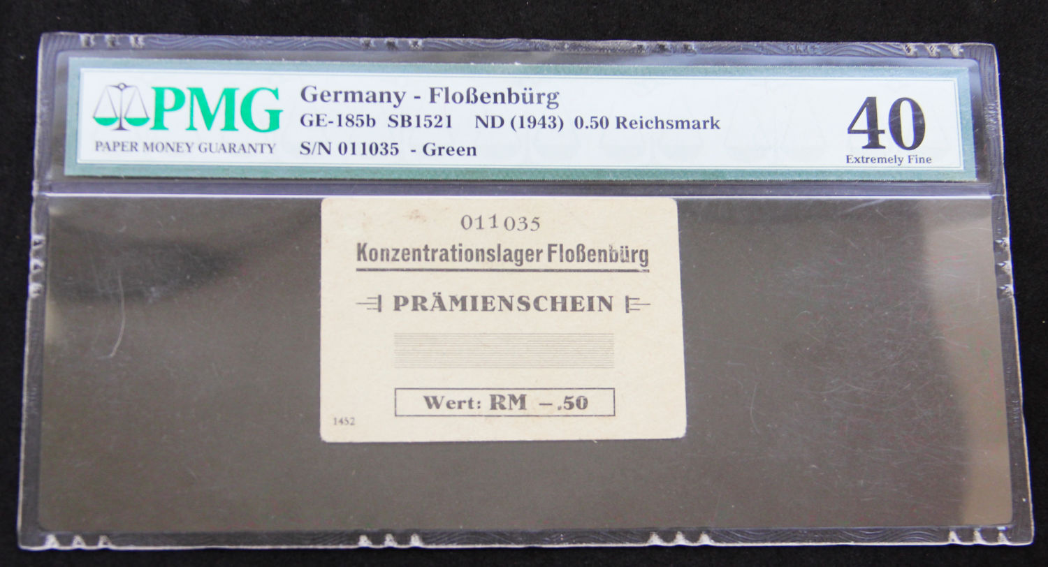 Germany - 1/2 mark - 1943 - Flossenburg. - 1 0