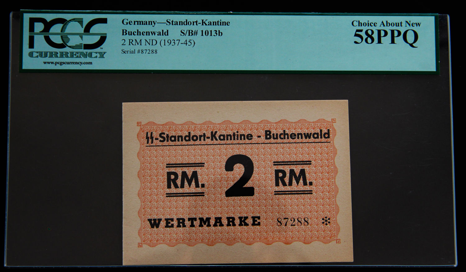 Germany - 2 mark - 1937-1945 - Buchenwald camp. - 1 0
