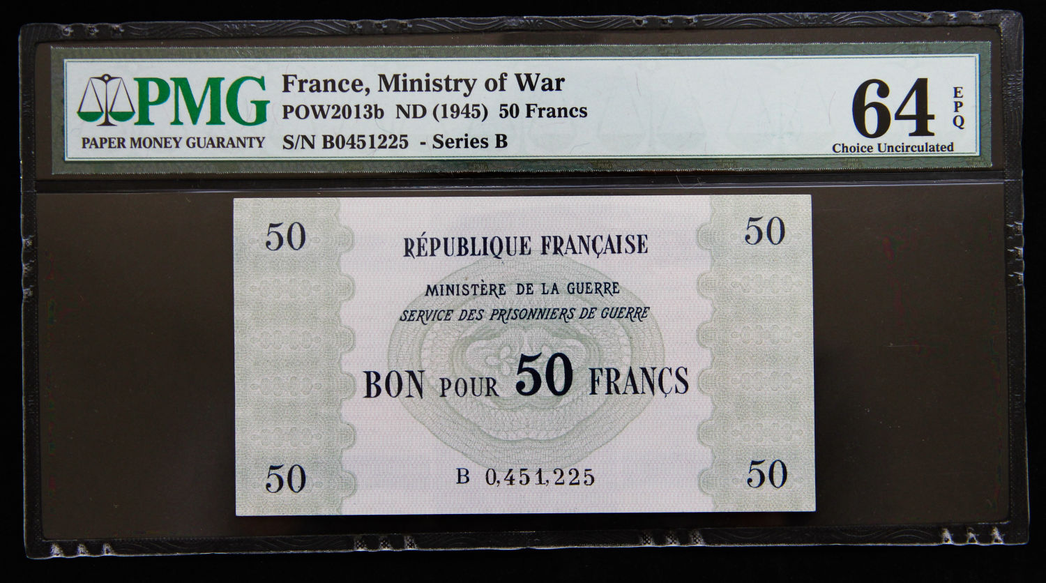 Frsnce - 50 france - 1945-1947. - 1 0