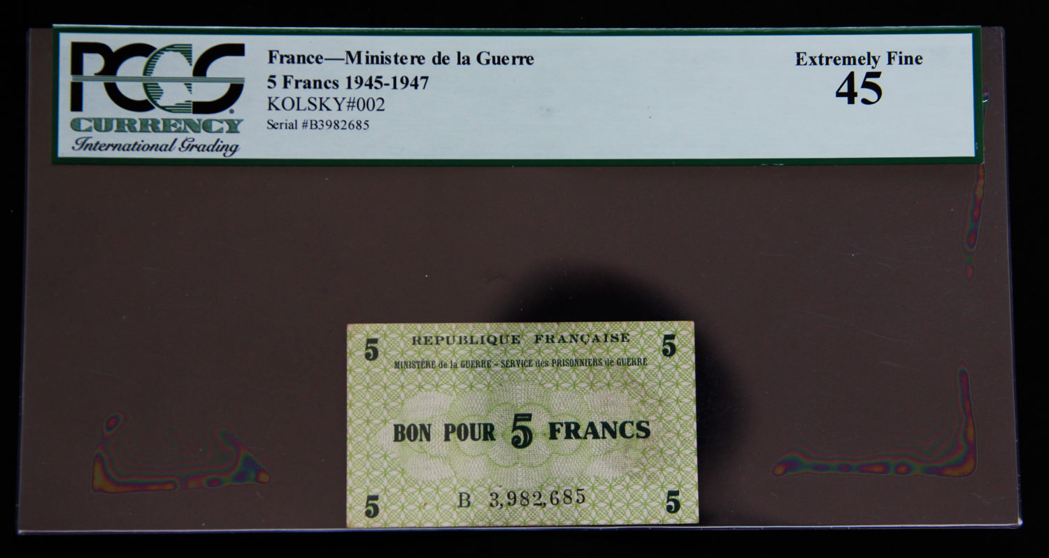 Frsnce - 5 france - 1945-1947. - 1 0