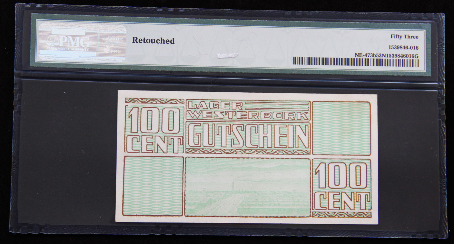 Netherlands - 100 cents 1944 - Westerbork camp - PMG 53. - 1 1
