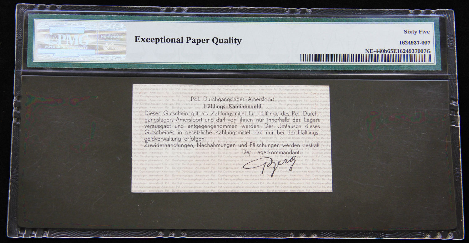 Netherlands - 10 cents 1944 - PMG 65 EPQ. - 1 1