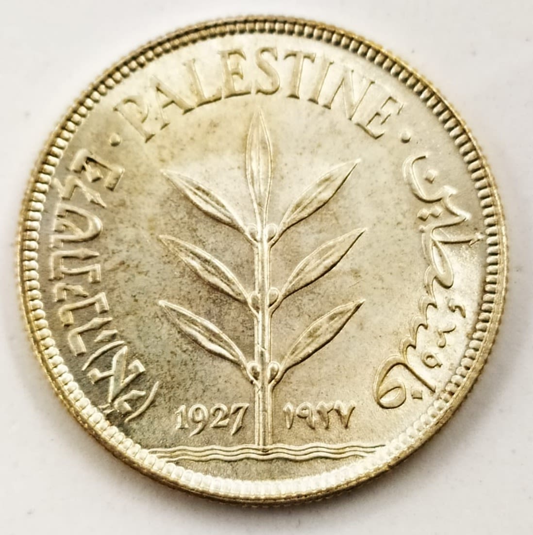 Palestine - 100 Mils 1927 - UNC - 1 0