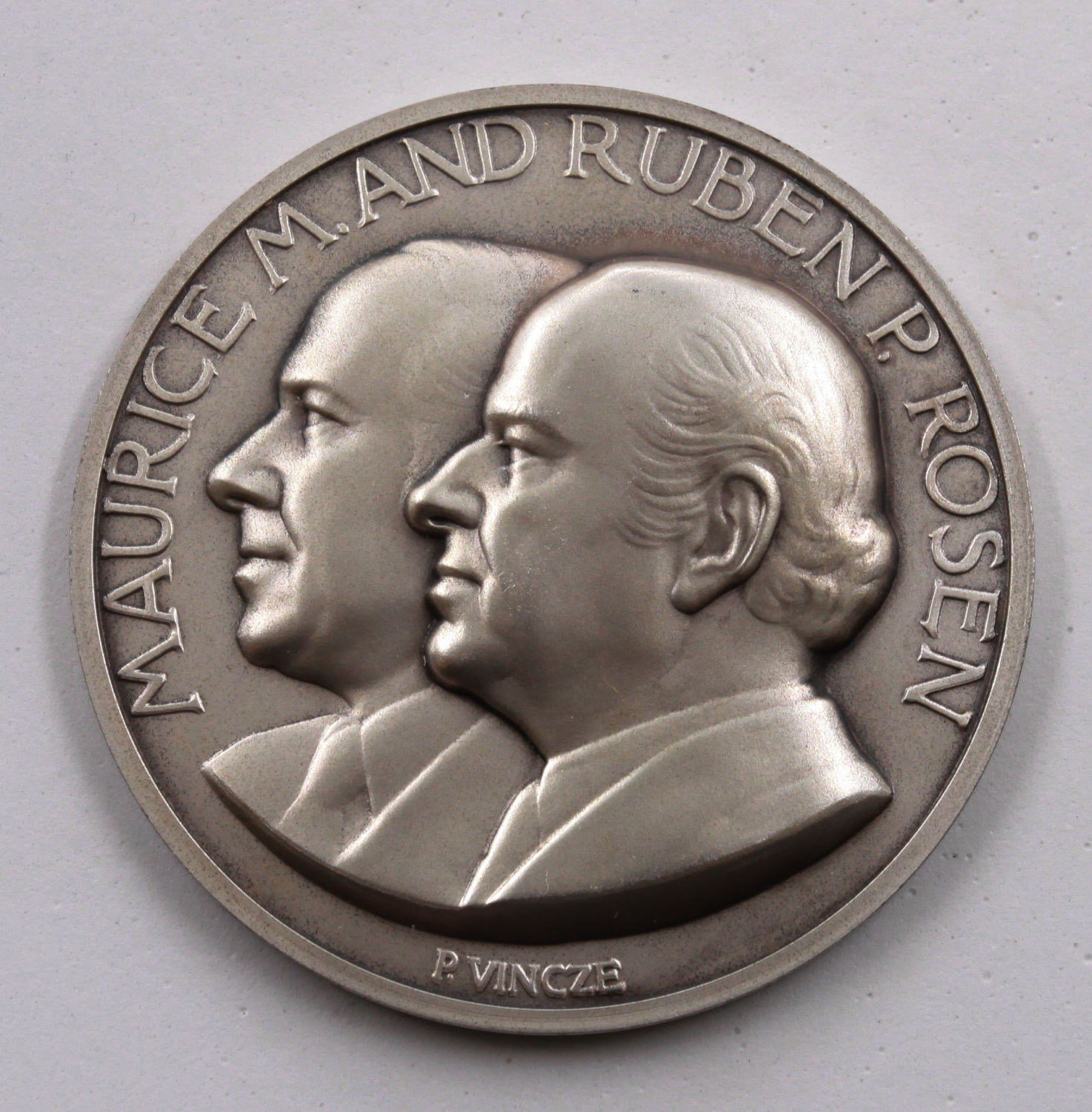 Israel - Maurice M. and Ruben P. Rosen Medal Commemorating Their Dedicating a Building at the Technion University ... - 1 0
