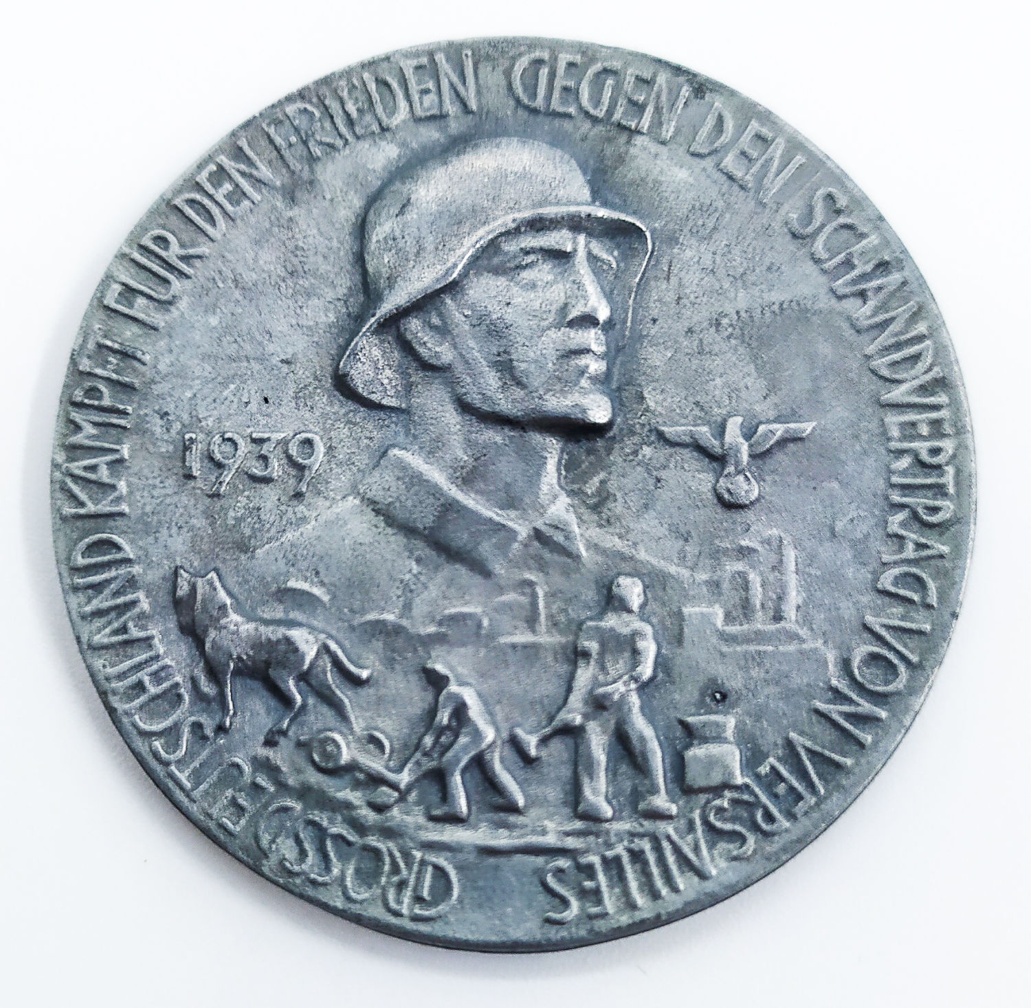 Anti-Semitic medal - "Why We Fight" - 1939 - 1 1