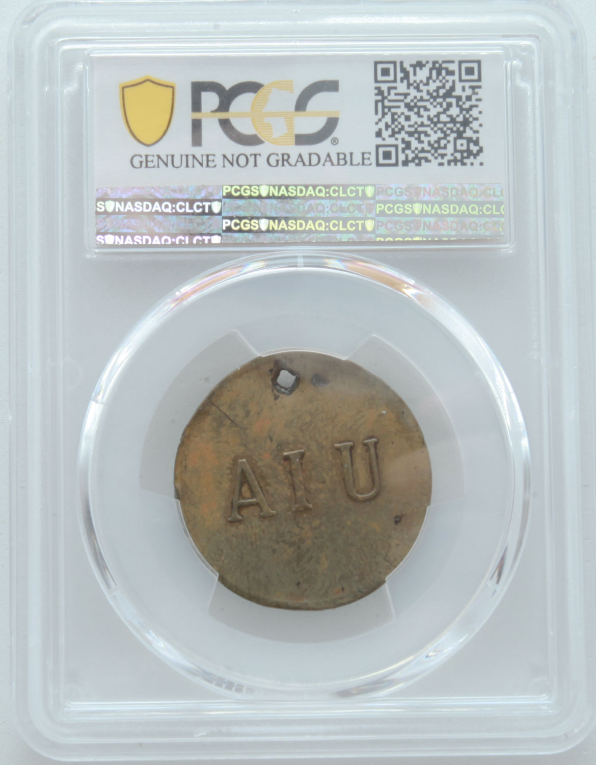 Palestine - Mikweh Israel - 1 Piaster 1879 - Thick type - PCGS XF DETAILS - 1 3