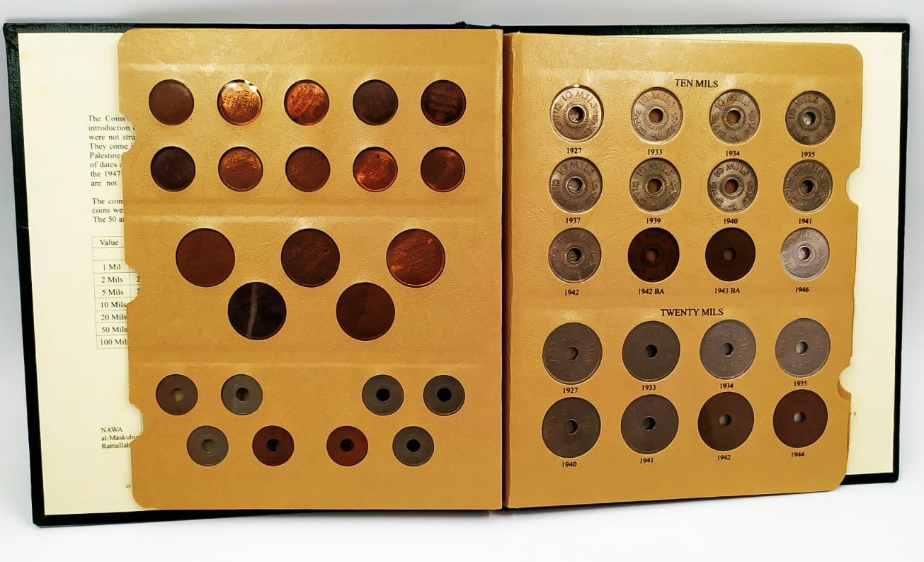 Palestine - Full 59 Coins set of British Mandath - 1 5