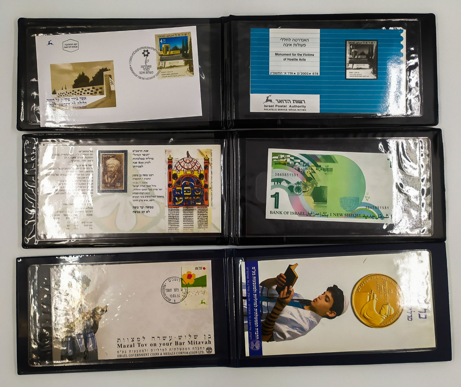 Collection of 7 sets of medals - high quality and informative folders of the government company - 1 3