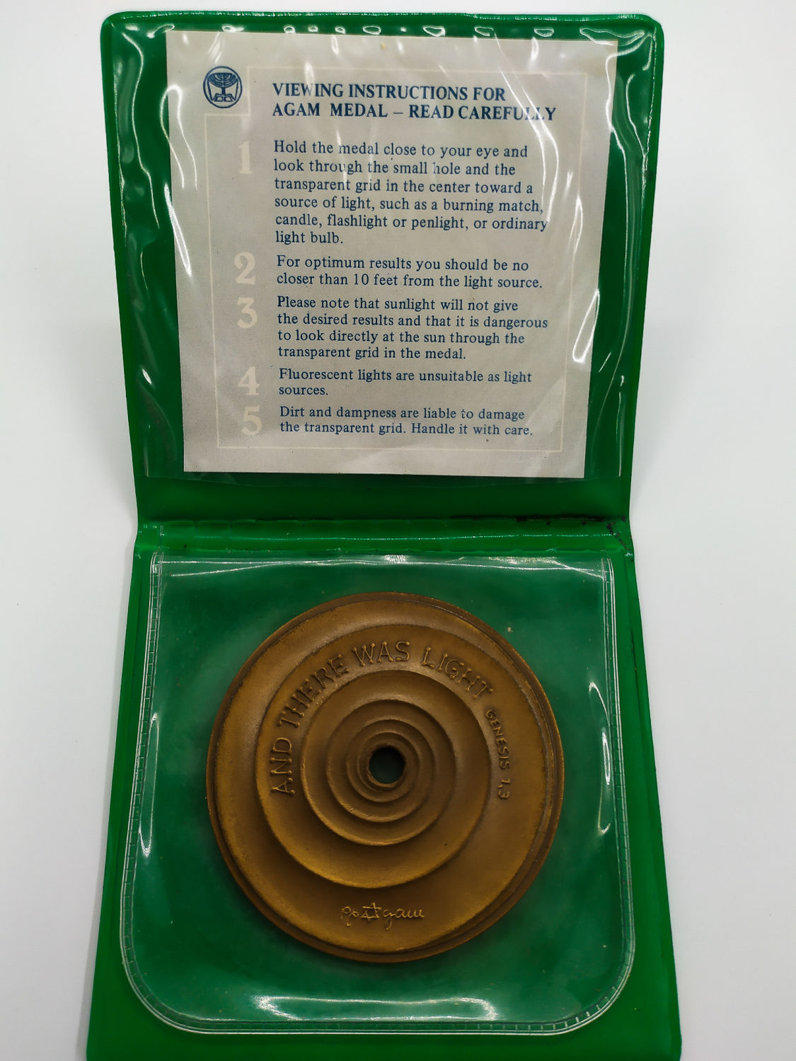 Pair of "AGAM" Medals - Silver and Bronze - State Issue - 1985 - 1 4