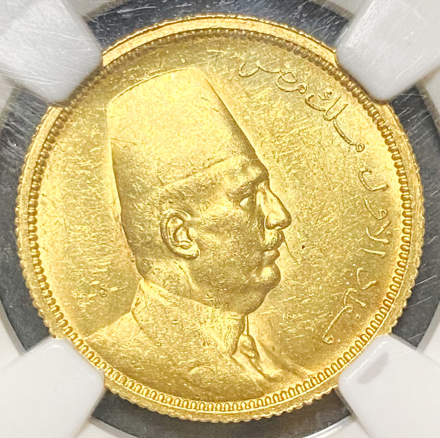 Egypt - 100 Piasters 1922 - NGC MS 61 - Gold coin - 1 0