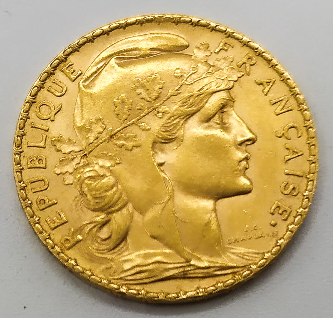 France - 20 Francs 1907 - Gold coin - 1 1