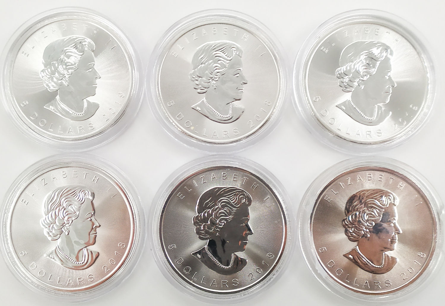 Canada - 6 ounces Maple Silver 5$ - 2018, 2019 - 1 1
