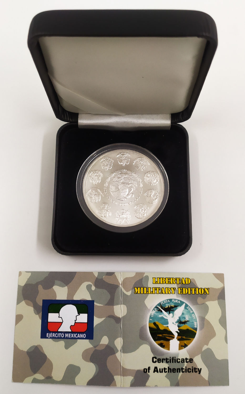 Mexico - 2018 - Silver Ounce Coin, Military Edition - 1 2