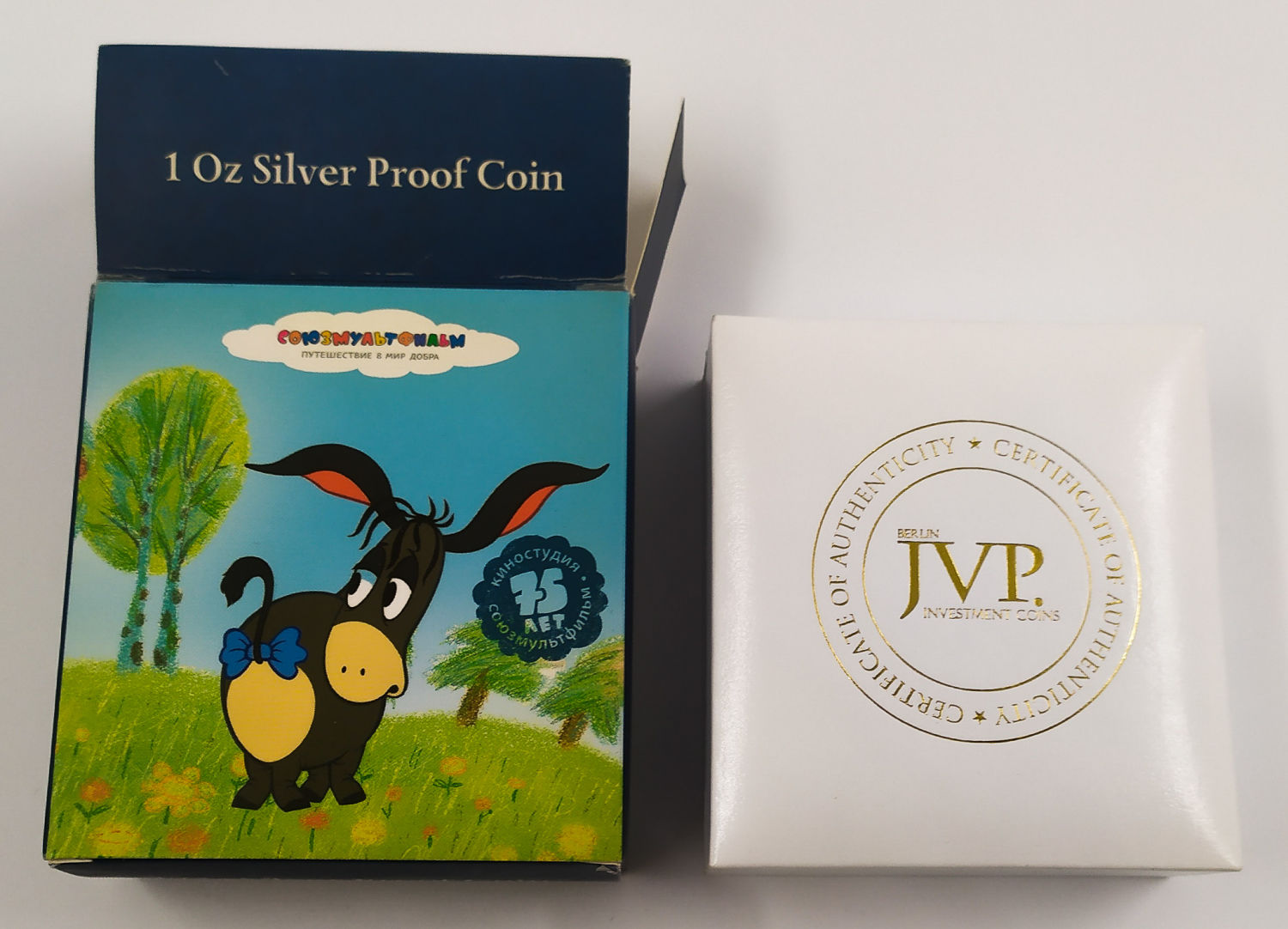 Cook Islands - 5 Dollar 2011 ' Winnie-the-Pooh Ia-Ia' - 1 oz - Silver - 1 3
