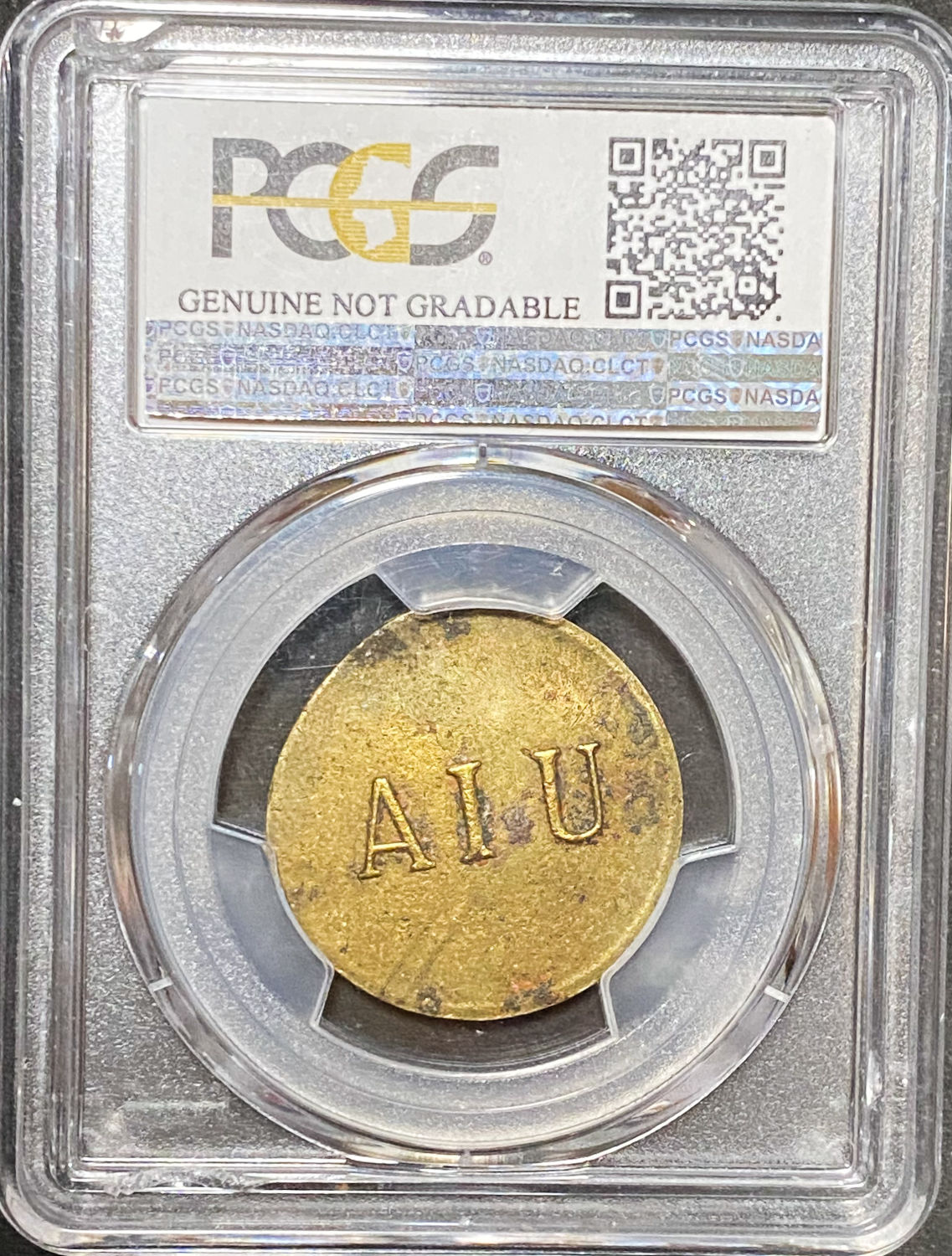 Palestine - Mikweh Israel - 1 Piaster 1879 - Think type - PCGS XF DETAILS - 1 3