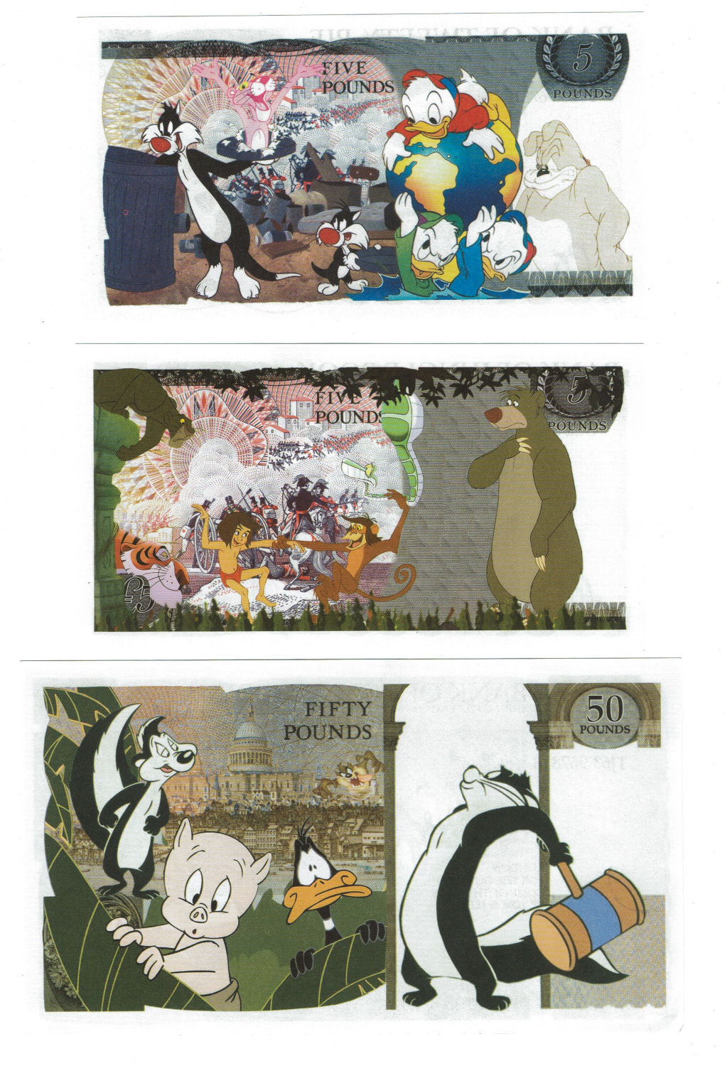 World Banknotes - Fantasy - Probably used in Disney world - 1 16