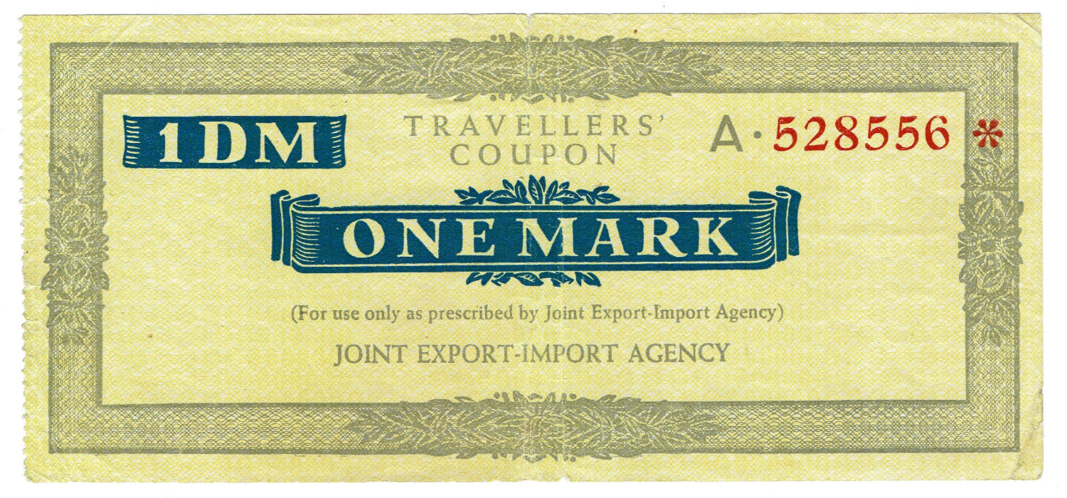 Voucher of Joint Organization - 1 mark - 1940' - 1 0