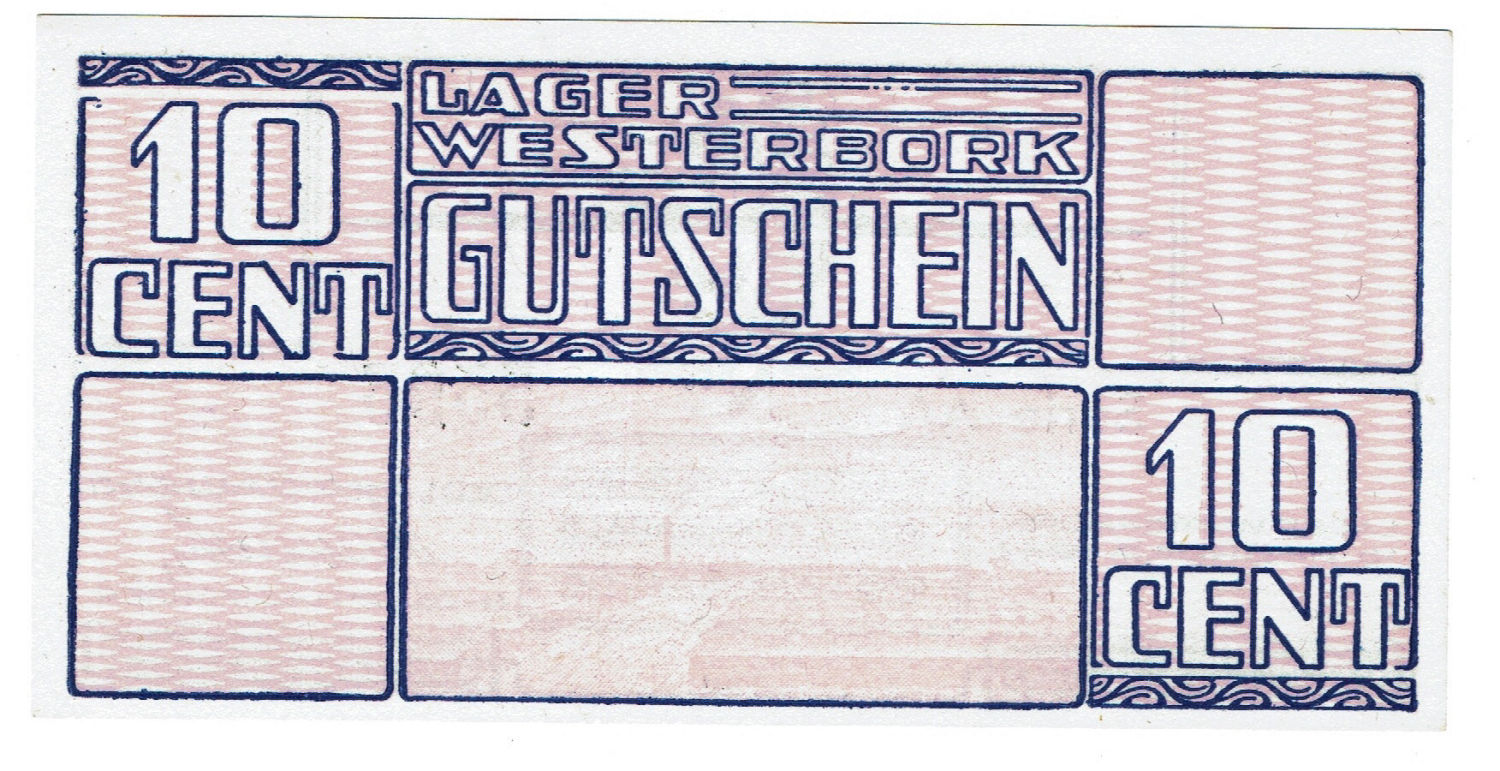 Netherlands - 10 cents 1944 - Westerbork camp - UNC - 1 1