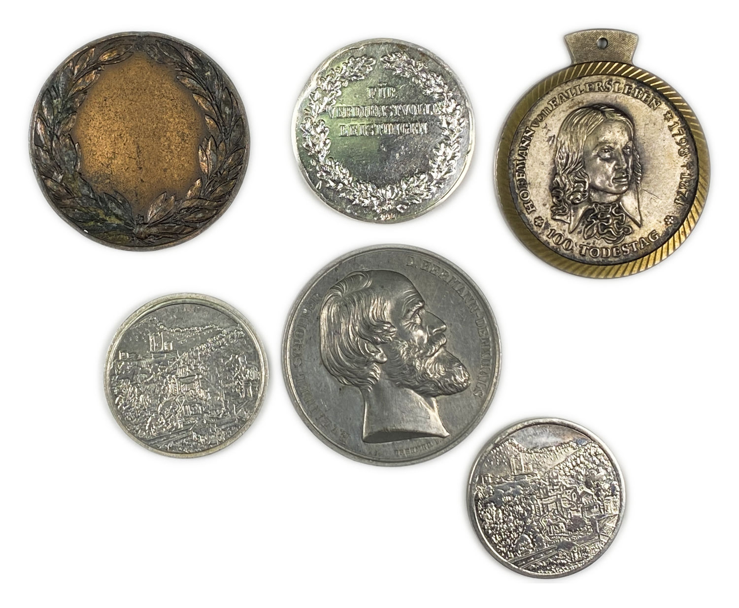 Germany - a collection of medals and medallions from different periods and years that mark a variety of ... - 1 6