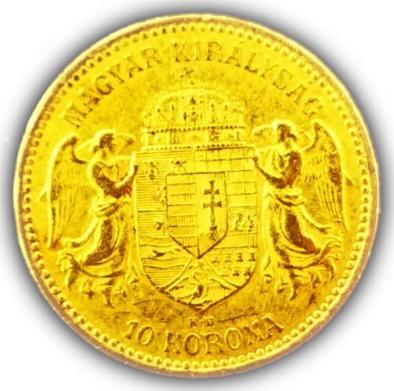 Austro Hungary - 10 krona 1904 - XF-AU - gold 900, 3.36 g, 19 mm - 1 1
