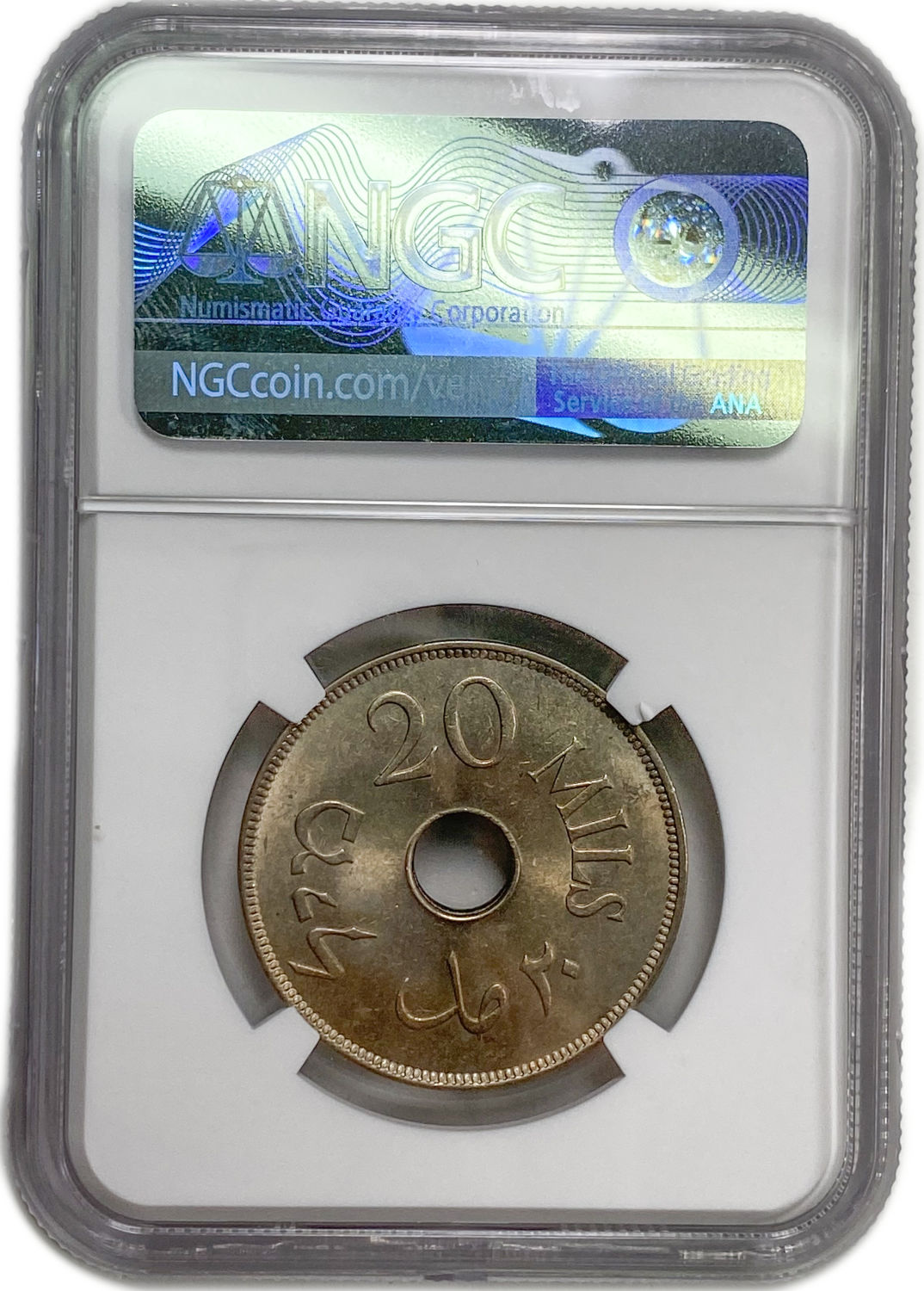 Palestine - 20 Mils 1927 - NGC MS 64+
MIL, was the Hebrew name of the coin that was legal in Israel ... - 1 3