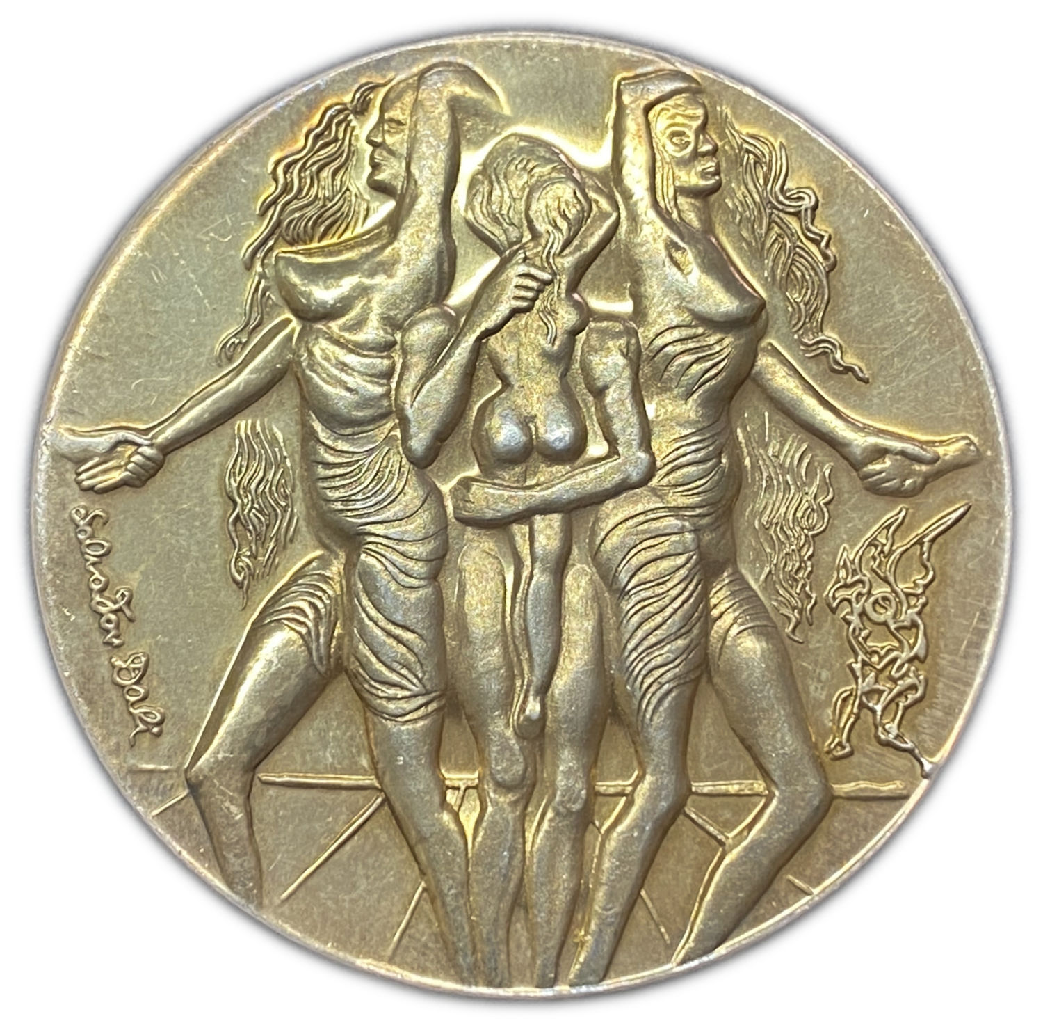 Israel - Medal for Peace 1978 - Silver 999 (Gold plated), 100 g, 59 mm - Mintage 3,500
...