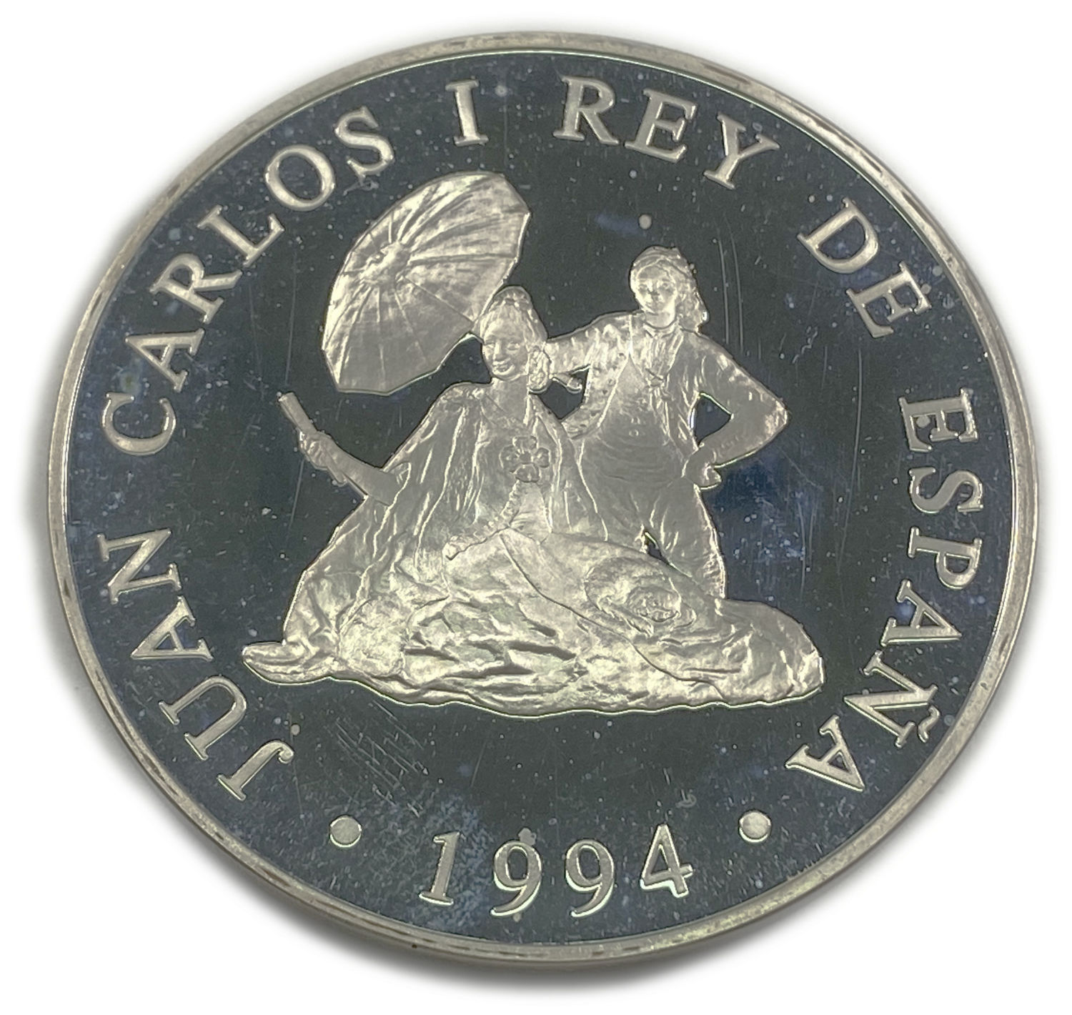 Spain - 10,000 pesos 1994 - 5 ounces of silver 925 - 1 1
